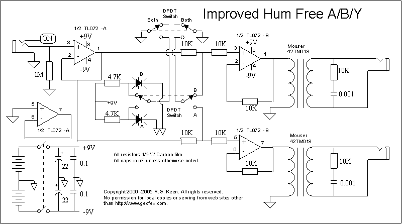 Wiring Diagram For Fx On Guitar Amps from www.geofex.com