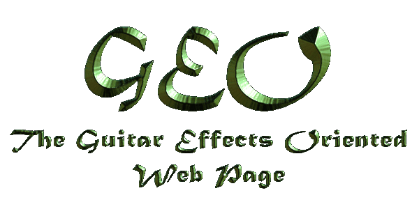 The Guitar Effects Oriented Web Page